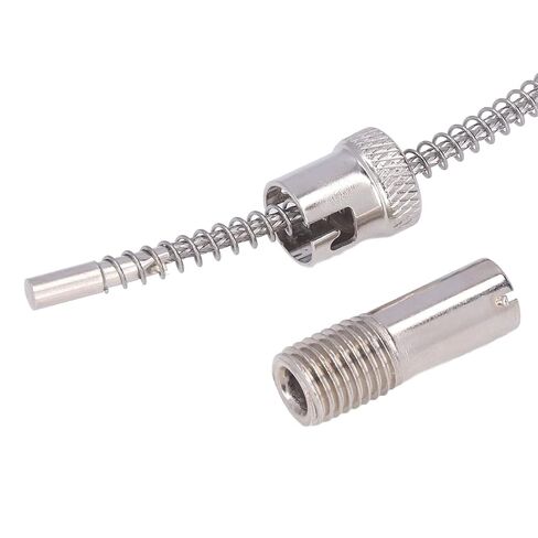 0-400°C M12 Type K Thermocouple Durable Compression Spring Sensor Probe for Industrial Use in Kuwait