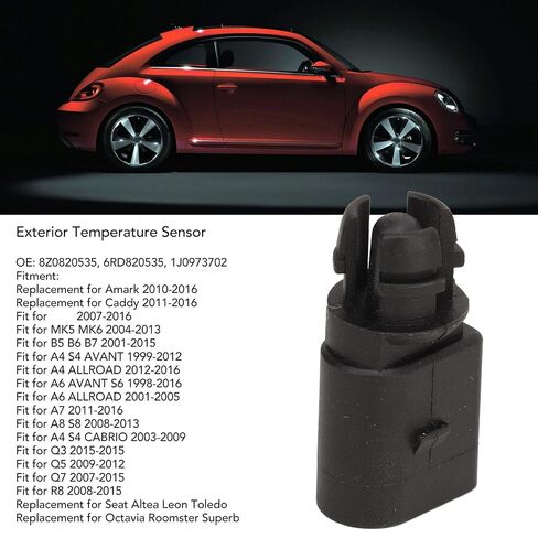 Outdoor Temperature Sensor Reliable Performance Ideal Replacement for S4 A8 for Car Enthusiasts in Kuwait