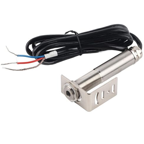 Walfront عدم الاتصال مستشعر درجة الحرارة بالأشعة تحت الحمراء 4-20mA الارسال 10-30VDC 0 إلى 300 درجة مئوية مستشعر درجة الحرارة الصناعية العالية in Kuwait