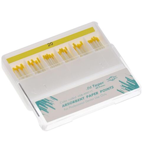 400717 نقاط ورق ماصة HSB .06 Taper #20 60/Pk in Kuwait