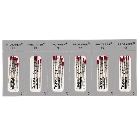 Dentsply A022W00010200 ProTaper Paper Points F2#25 PTUPPF2 180/Pk in Kuwait