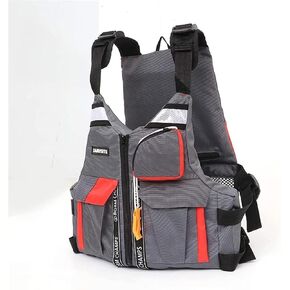 Fly Fishing Vest Breathable Flexible Build Pearl Cotton Support for Stream Casting River Wading Freshwater Angling in Kuwait