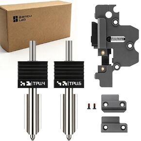 Original Bamboo H2D TPU High Flow Kit, Saves 30% Print Time,H2D Nozzle 0.4/0.6mm,Optimized Filament Feeding for Stable High-Speed TPU Printing, Includes TPU Hotend Cover for Bambu Lab H2D Printer in Kuwait