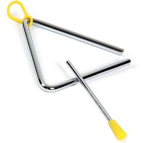 Karlak Durable Triangle Percussion Instrument for Cultivating Children's Musical Auditory Perception (6 Inch) in Kuwait