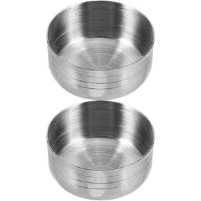 PRETYZOOM 2pcs Stainless Steel Cocktail Shaker Covers 550ml Small Anti-spill Home and Commercial Bartending Tumbler Lids Replacement Parts in Kuwait