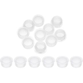 PATIKIL Salt and Pepper Shaker Stoppers 19mm/0.75", 10Pcs Plastic Salt Shaker Plug Replacement with Pull Ring Reusable Clear Round End Cap for Pots Bottles Pipes in Kuwait