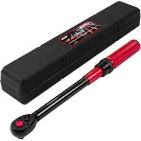 Hairich Torque Wrench, 1/2 Inch Drive Click Torque Wrench, Dual-direction Torque Wrenches 10-170.0ft.lb/13.60-230.5Nm, 72-tooth with Dual Range Scales, ±3% High Precision For Car in Kuwait