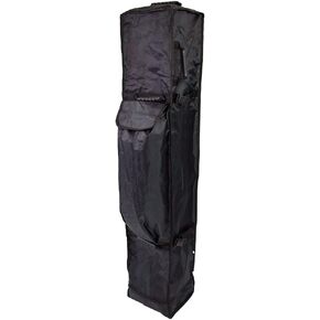 Vispronet - Heavy Duty 13ft x13ft Canopy Bag with Wheels - Large Exterior Pocket - Handle and Wheels Makes for Easy Transportation - Clip Closure Allows Easy Opening and Closing of The Bag in Kuwait