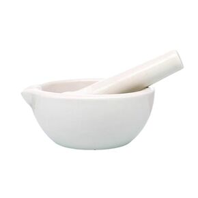 2pcs/lot Lab Ceramic Mortar and Pestle Set for Mixing and Grinding(6cm) in Saudi Arabia