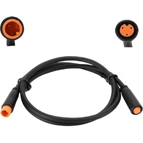 3 Pin Extension Cable (23 in) for Throttle, Brake, Gear Shift Sensor, 3 Pin Connector for BBSHD BBS02 BBS01 TSDZ8, Compatible with Cut-off Brake/Sensor, Gear Shift Sensor and Throttle in Kuwait