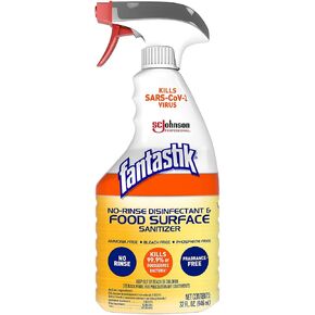 SC Johnson Professional Fantastik No Rinse Disinfectant & Food Surface Sanitizer 32oz in Saudi Arabia
