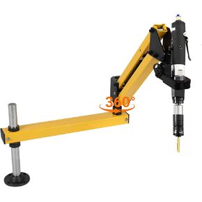 Pneumatic Tapping Machine Arm Aluminum Alloy Magnetic Base Tapping Machine High Strength Handheld Hardware Tool in Kuwait