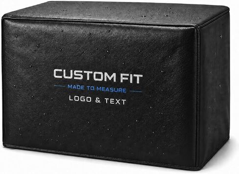 Custom Insulated Equipment Cover, Silver Oxford Fabric, Made to Measure | Made to measure with thermal lining, water-resistant surface, optional zipper access, and logo or text customization in Kuwait