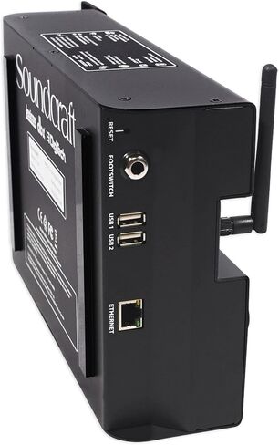 جهاز مزج رقمي Soundcraft Ui12 مزود بـ 12 مدخل مع WiFi+التحكم في التطبيقات+التسجيل+4 كابلات XLR in Kuwait