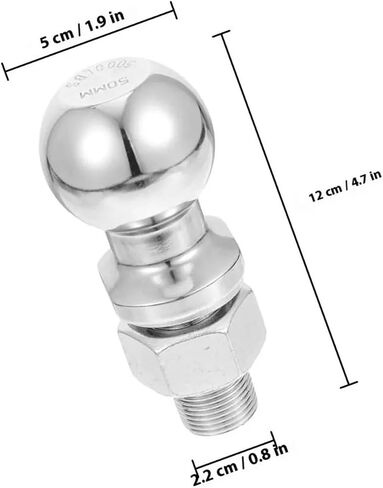 3.5Ton Metal Tow Ball for Boat Trailer ATV SUV Utility Yacht Trailer Accessories Hitch Parts in Kuwait