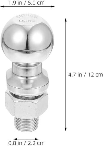 Trailer Hitch 3.5Ton Heavy Duty Tow Ball for Camper Boat ATV Rv Utility Trailer Durable Metal Replacement Hitch Ball Mount in Kuwait