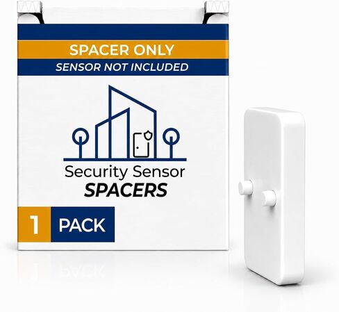 Simplisafe Entry Sensor Spacer | Door Sensor Riser for Simplisafe | Easy Install Mounting Kit with 3M Adhesive (1/2inch - 1 Pack) in Saudi Arabia