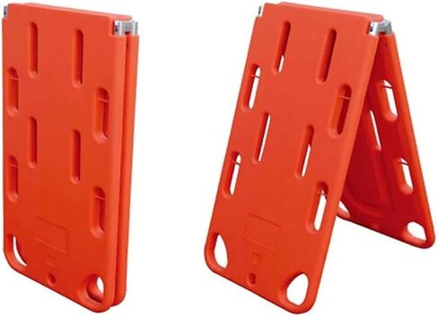 PE Ambulance Stretcher, Rescue Spine Boards, EMT Transfer Backboard, Load Capacity Up to 159kg/350lb, Foldable,Durable,Not Easy to Deteriorate,Suitable for Outdoor Rescue,Ambulance in Kuwait