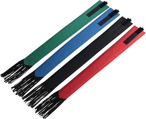 Horse Tail Guard, Horse Tail Bag Wrap with Fringe Horsetail Protector Guard Equestrian Horses Accessories 4PCS in Kuwait