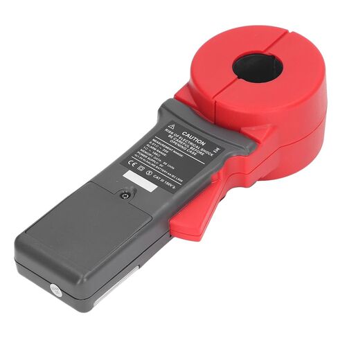 Earth Resistance Meter, Clamp Earth Resistance Meter 0.01~1200Ω Portable 99 Sets Data Storage 0-20A in Kuwait