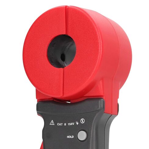 Earth Resistance Meter, Clamp Earth Resistance Meter 0.01~1200Ω Portable 99 Sets Data Storage 0-20A in Kuwait
