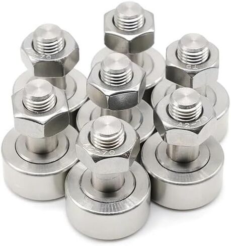 4 قطعة CFS6V KR12 كام أتباع تحمل M6x12x21.5mm محمل ذو بكرات إبرية تحمل مع الترباس المسار الأسطوانة تحمل أجزاء المحرك in Kuwait