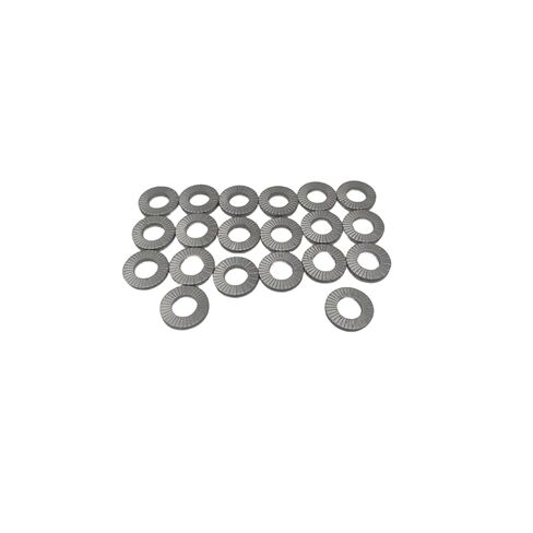 M8 Wedge Lock Washers, 20pcs Anti-Loose Shakeproof Washers for Bolts,Automotive,Precise Fit,Direct Installation. in Kuwait