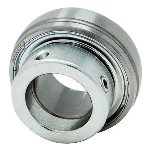 MAPLE ACE SA206 Insert Bearing 30mm Bore, Spherical OD with Eccentric Locking Collar and Lubrication Hole in Kuwait