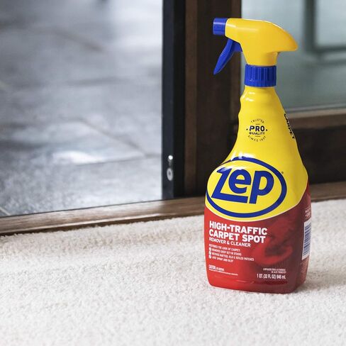 Zep High Traffic Carpet Cleaner - 32 Ounces (Case of 12) ZUHTC32 - Penetrating Formula Removes Deep Stains. Make High-Traffic Areas Look New Again in Kuwait
