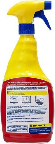 Zep High Traffic Carpet Cleaner - 32 Ounces (Case of 12) ZUHTC32 - Penetrating Formula Removes Deep Stains. Make High-Traffic Areas Look New Again in Kuwait