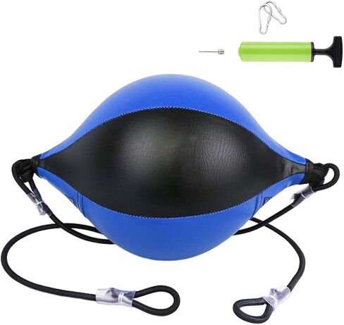 Speed Ball Double End Punching Bag PU Elastic Rope Inflatable Fitness MMA Training Hitting Boxing Ball Punch Exercise Replaces Accessories in Kuwait