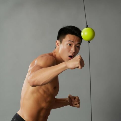 Boxing Reaction Ball Home Exercise Boxing Ball Hand Eye Coordination Training Equipment in Kuwait