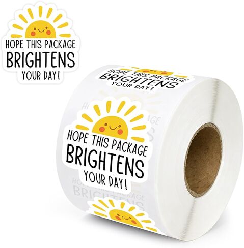 500pcs Thank You for Your Order Stickers - 1.7 Inch Round Small Business Stickers, 5 Star Support Labels for Shipping Bags, Gift Boxes, Envelopes, and Online Retail Packagings in Kuwait