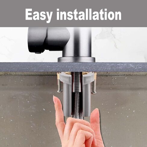 2 PCS FAUCET FAUCET NUT ABS البلاستيك الحارقة الحارقة والباردة القفل المكسرات المضادة للوسيخ أدوات إصلاح المطبخ والحمام in Kuwait