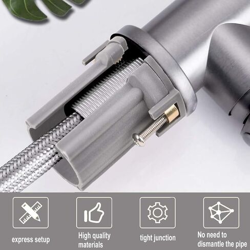 2 PCS FAUCET FAUCET NUT ABS البلاستيك الحارقة الحارقة والباردة القفل المكسرات المضادة للوسيخ أدوات إصلاح المطبخ والحمام in Kuwait