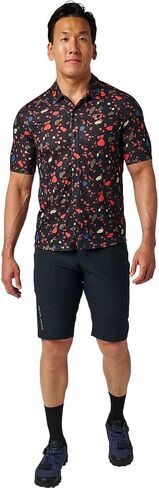 Men's Tech Snap Jersey in Dark Slate Crumple by PEARL iZUMi in Kuwait