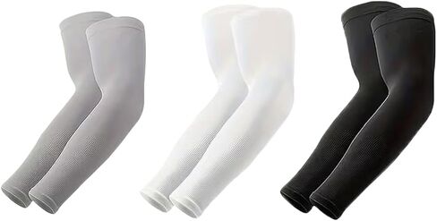 3Pair Cooling Arm Sleeves,UPF 50+ Sun Protection Compression Sleeves,Moisture Wicking Tattoo Cover Sleeves For Sports in Kuwait