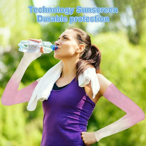 3Pcs Gradient Colors Compression Sleeves,UV Sun Protection Cooling Arm Sleeves in Kuwait