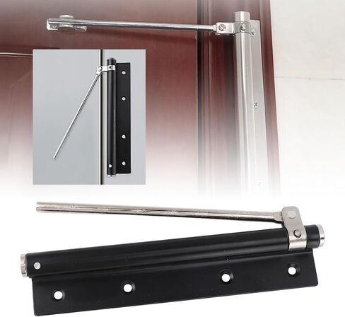 High Quality Stainless Steel Hydraulic Automatic Door Closer for Residential Commercial Areas 90 Degree Close in Kuwait