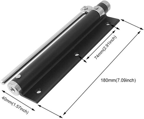 Automatic Spring Door Closer, Buffer Closing Device, Reduce Noise, Collision, Max Load-Bearing 35kg in Kuwait