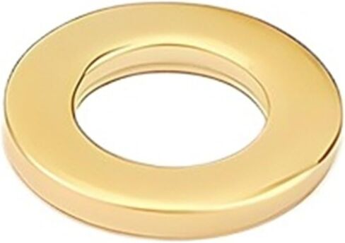 Solid Brass Flat Washer M2 M2.5 M3 M4 Copper Plain Gasket Shim Pad wahser(M4x8x0.5 (50pcs)) in Kuwait
