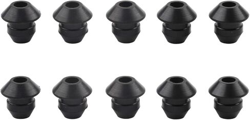10 Pack Rubber Fuel Tank Hose Grommets BG75 FS40 HL75 TS460 BR420, Oil Pipe Washer Seal Gasket 13.5mm x 9mm x 5mm, Leak Proof Garden Mower Parts Black in Kuwait
