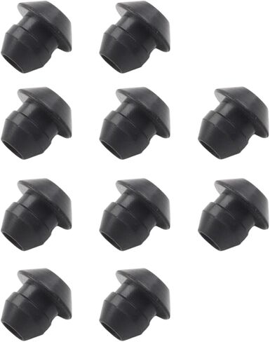 10 Pack Rubber Fuel Tank Hose Grommets BG75 FS40 HL75 TS460 BR420, Oil Pipe Washer Seal Gasket 13.5mm x 9mm x 5mm, Leak Proof Garden Mower Parts Black in Kuwait