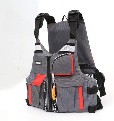 Fly Fishing Vest Breathable Flexible Build Pearl Cotton Support for Stream Casting River Wading Freshwater Angling in Kuwait