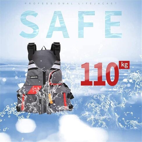 Fly Fishing Vest Breathable Flexible Build Pearl Cotton Support for Stream Casting River Wading Freshwater Angling in Kuwait