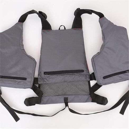 Fly Fishing Vest Breathable Flexible Build Pearl Cotton Support for Stream Casting River Wading Freshwater Angling in Kuwait