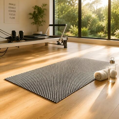 Pilates Reformer Mat Wear-Resistant Pilates Reformer Pad Skin-Friendly Fitness Accessory for Gym in Kuwait