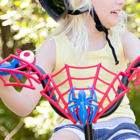 Kids Bike Bell – Silicone Strap Bicycle Bell for Boys & Girls, Easy Install, Adjustable Ring for Kid Bike Handlebar, Ideal for Toddler Scooters and Bikes (Blue and Pink) in Kuwait