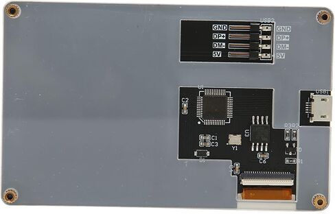 شاشة درجة حرارة الكمبيوتر Sanpyl، شاشة ثانوية صغيرة USB مقاس 3.5 بوصة، لوحة استشعار لدرجة حرارة الكمبيوتر الشخصي، شاشة بيانات HDD لوحدة المعالجة المركزية للكمبيوتر الشخصي in Kuwait