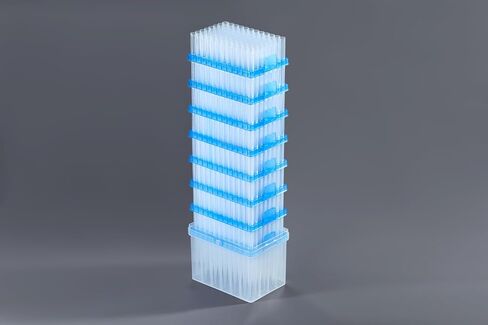 9600pcs Biologix Lab Pipette Tips 10 ul ul -swill pack نصائح عالمية للاحتفاظ بها بدون مرشحات ، تعقيم ، 96 نصائح/رف ، 10 رفوف/وحدة ، 10 وحدات/حالة in Kuwait